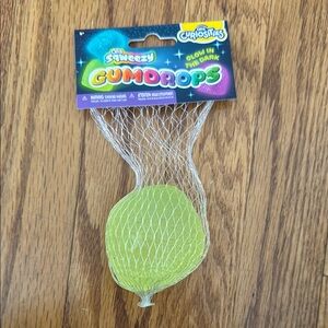 ORB Squeezy Gumdrops Glow-in-the-Dark Yellow Squishy
